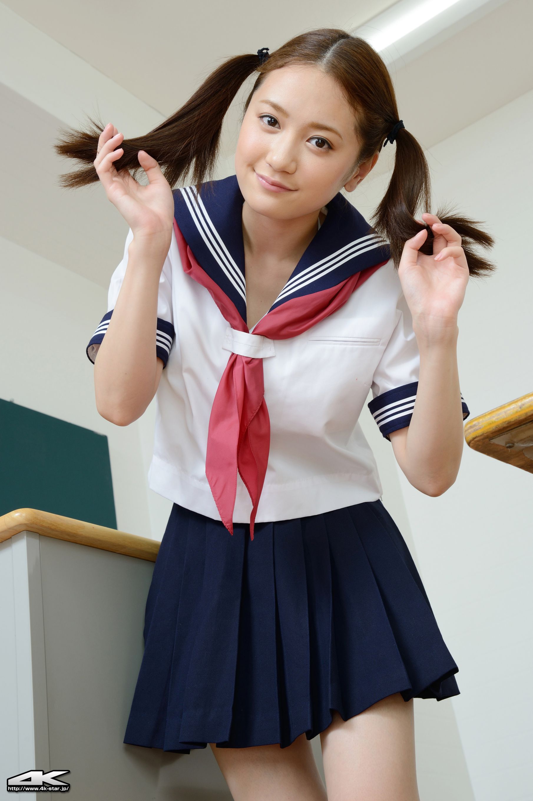 [4K-STAR] NO.00221 葉月ゆめ School Girl JK制服 写真集8