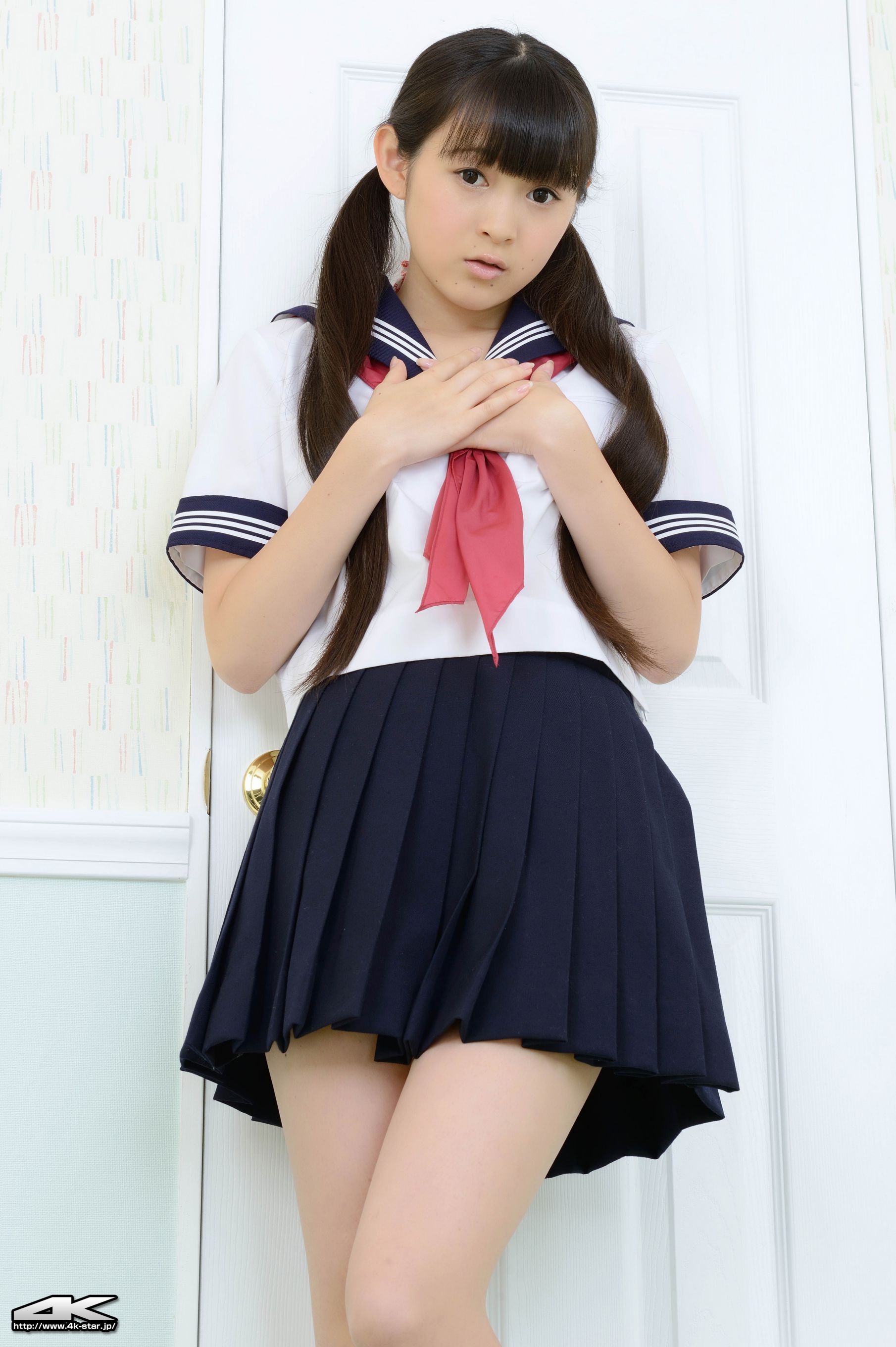 [4K-STAR] NO.00235 桃原里香 School Girl JK制服 写真集3