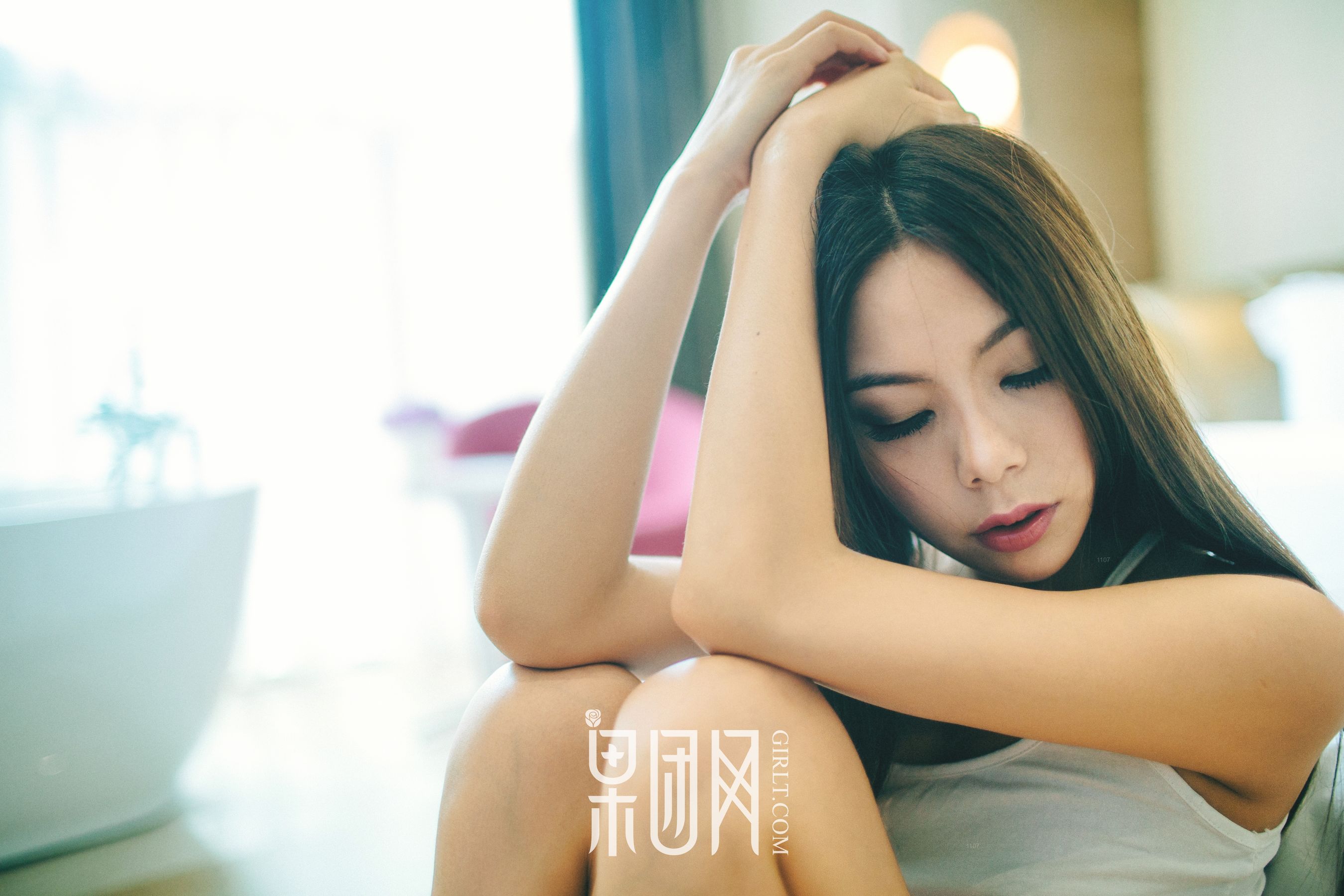 清纯女酮体如玉雪白嫩肤 [果团网Girlt] No.058 写真集