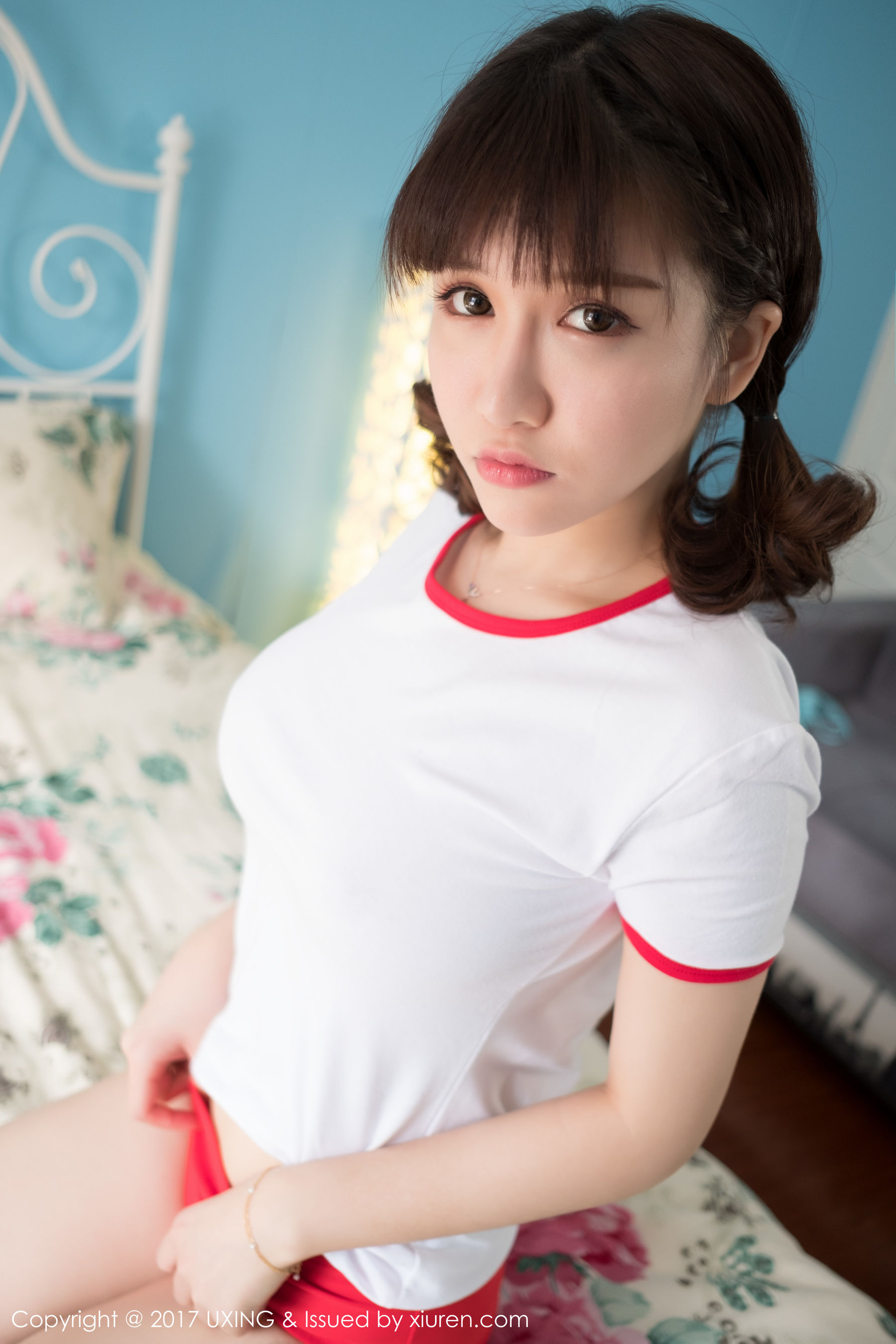 K8傲娇萌萌Vivian《体操服系列》 [优星馆UXING] VOL.040 写真集42