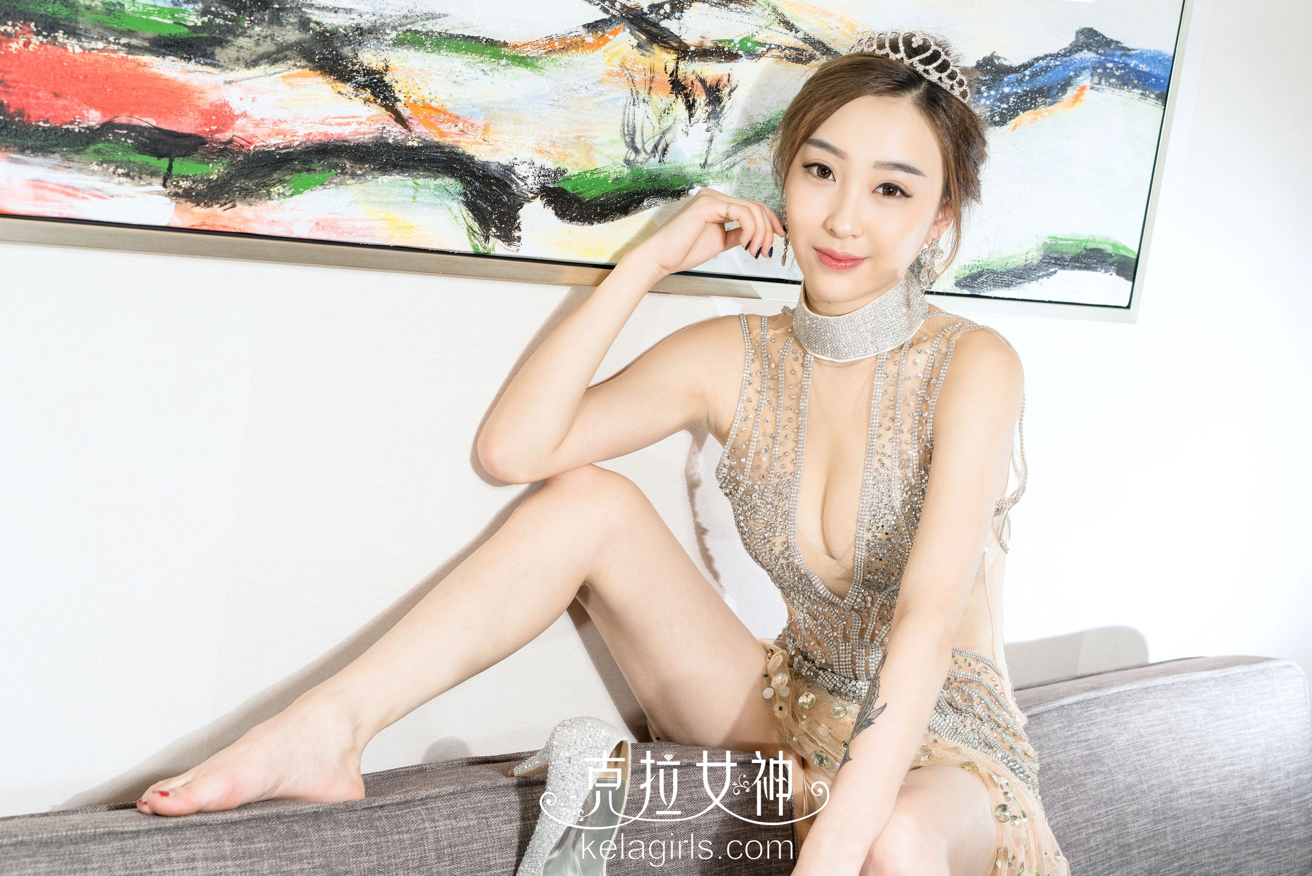 张茜《舞会公主》 [克拉女神] 写真集8