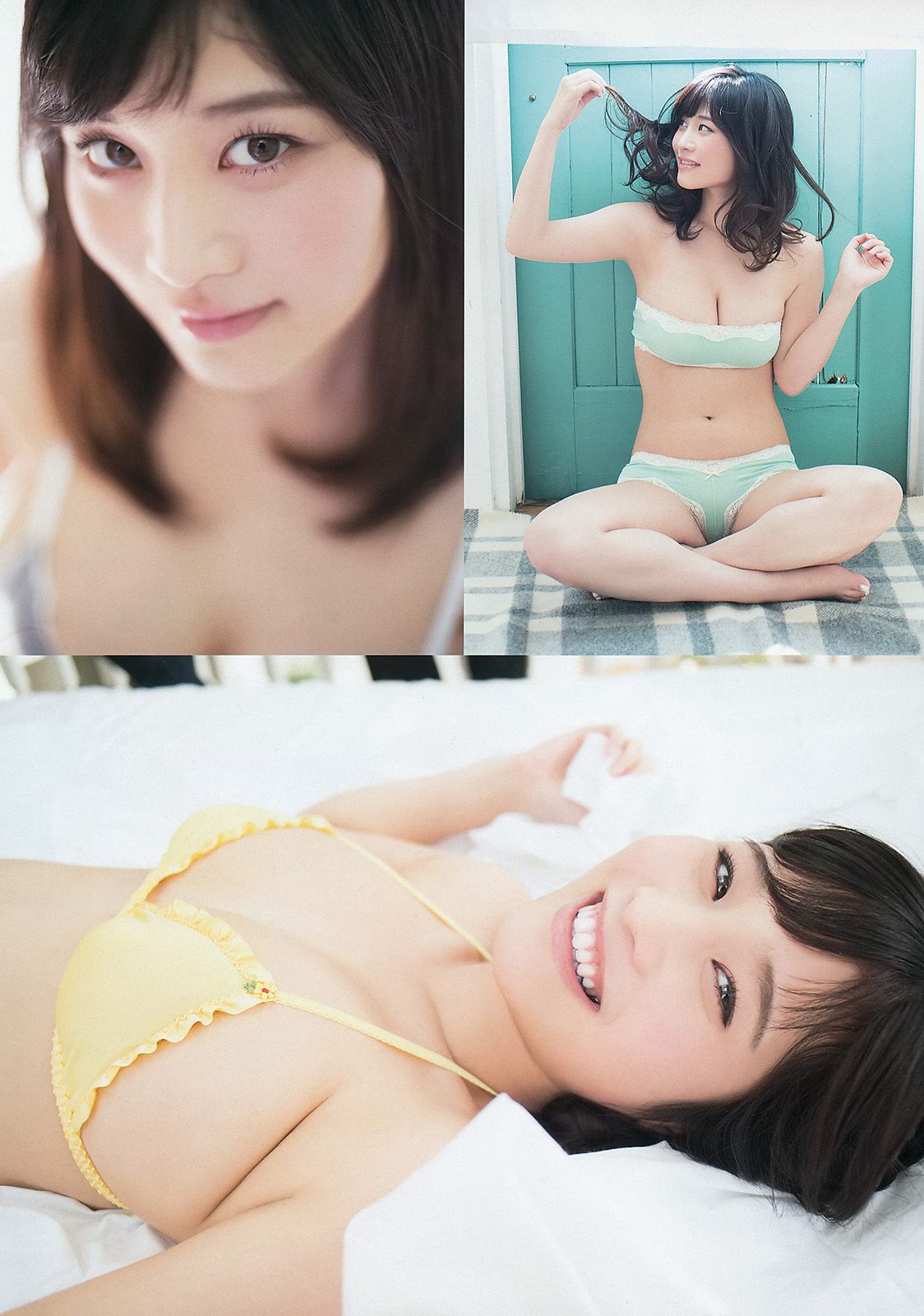 初川みなみ 橘花凛 安枝瞳 [Young Animal Arashi 岚特刊] No.12 2014年 写真杂志