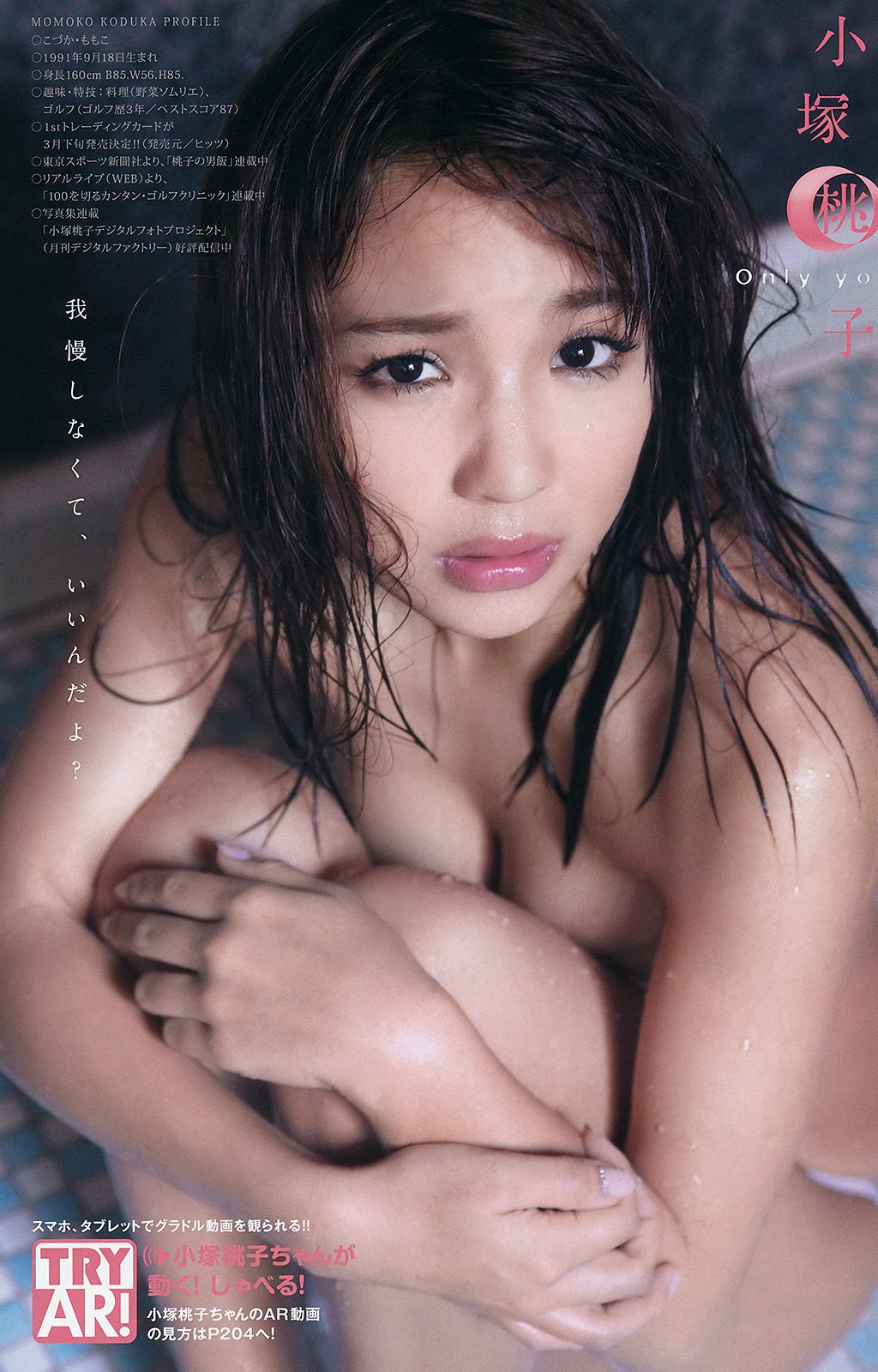 篠崎愛 小塚桃子 犬童美乃梨 [Young Animal Arashi 岚特刊] No.03 2015年 写真杂志