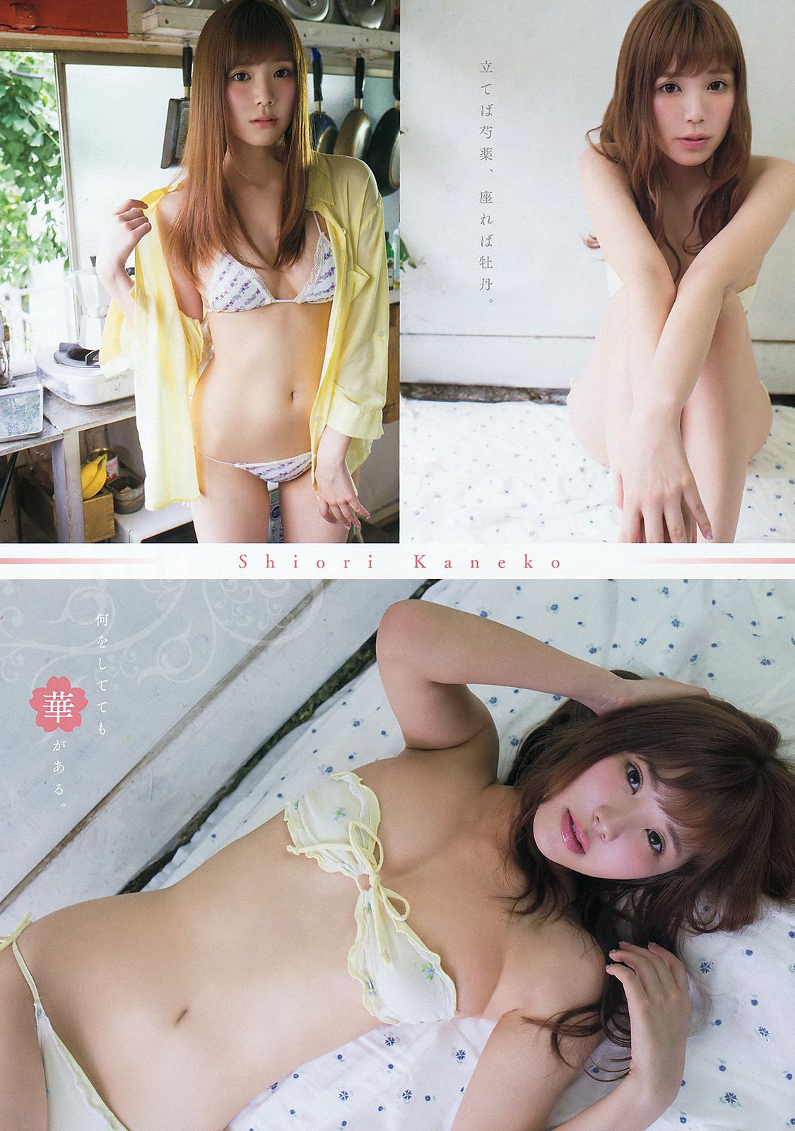 篠崎愛 金子栞 湊莉久 [Young Animal Arashi 岚特刊] No.09 2015年 写真杂志