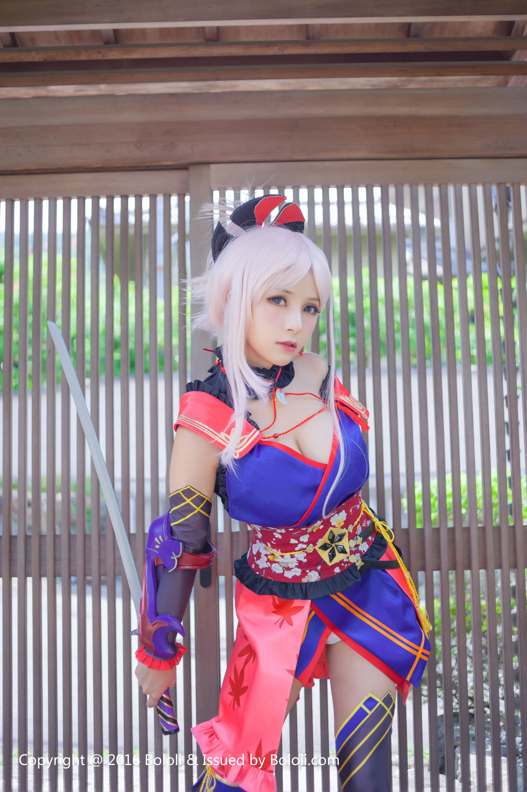 夏美酱《宫本武藏一破COS》 [Bololi波萝社] BOL.079 写真集