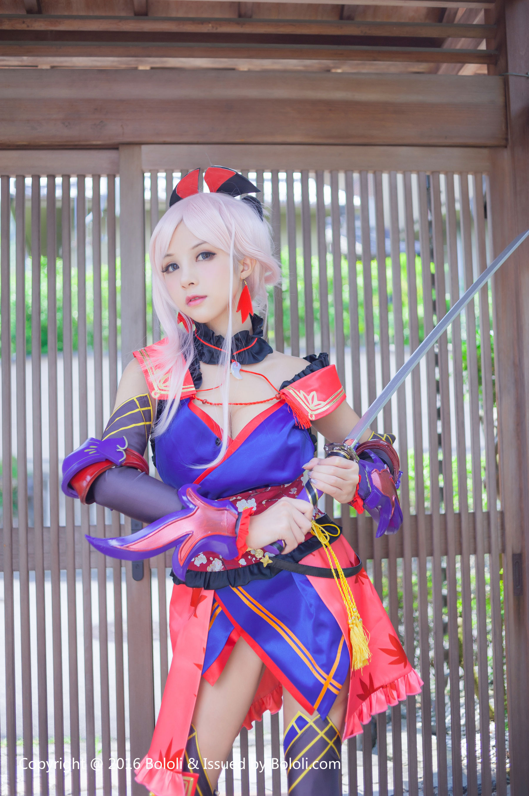 夏美酱《宫本武藏一破COS》 [Bololi波萝社] BOL.079 写真集