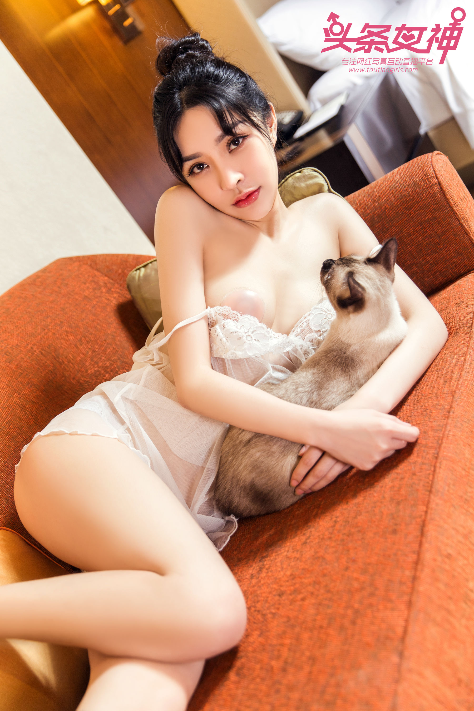 Baby《少女与猫》 [头条女神Toutiaogirls] 写真集