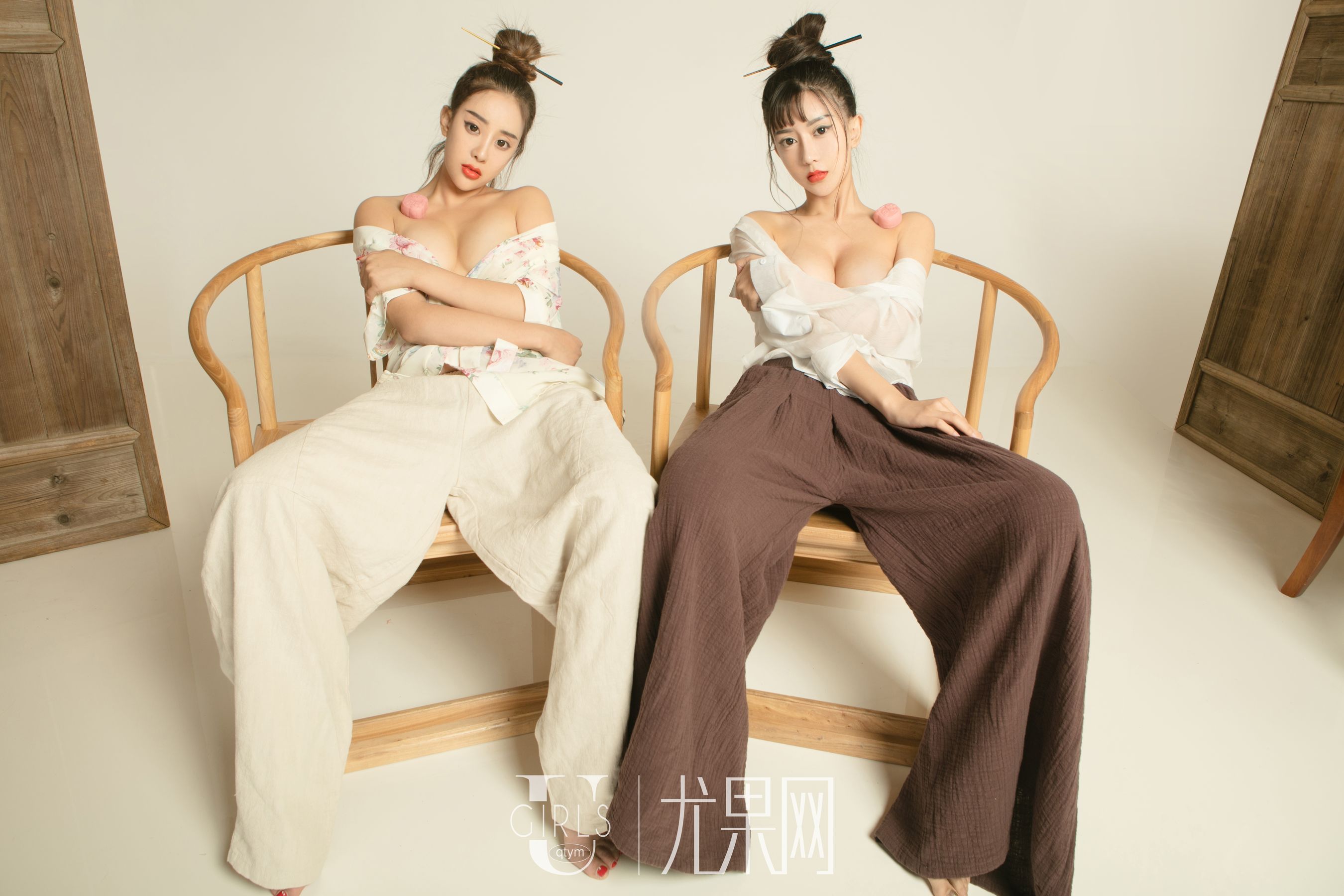 赵智妍&筱慧《春花秋月何时了》 [尤果Ugirls] T027 写真集